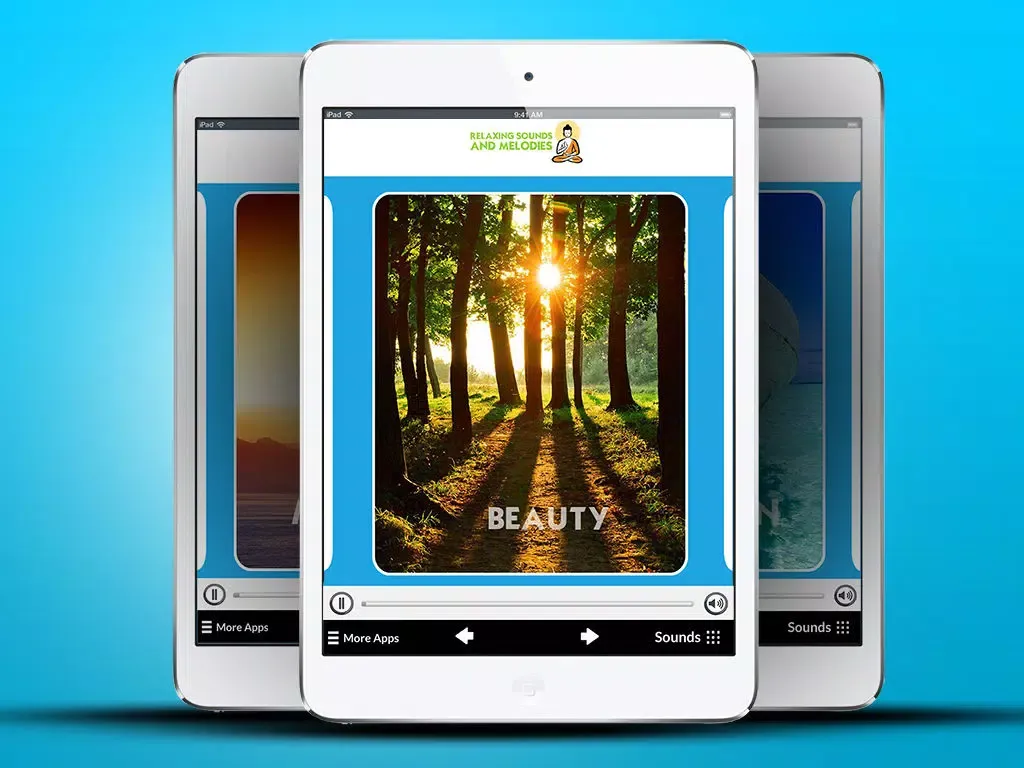 Ảnh chụp màn hình của Relaxing Sounds And Melodies iPad 