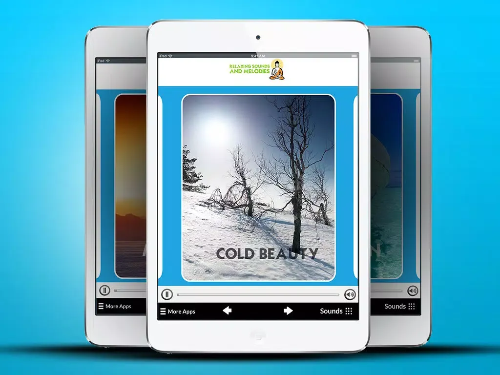 Ảnh chụp màn hình của Relaxing Sounds And Melodies iPad 