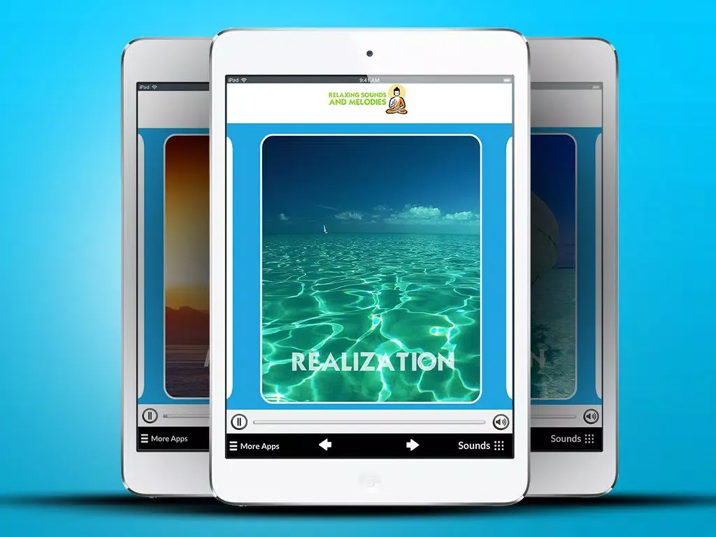 Ảnh chụp màn hình của Relaxing Sounds And Melodies iPad 