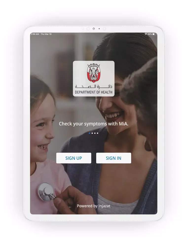 DOH GP RCP iPad  Screenshots