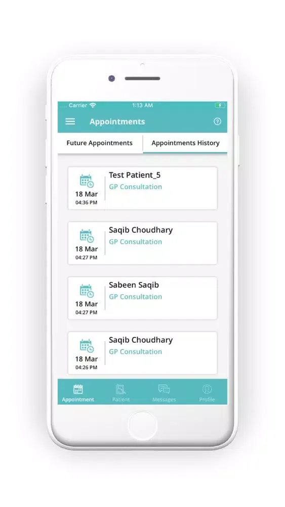 DOH GP RCP Screenshots