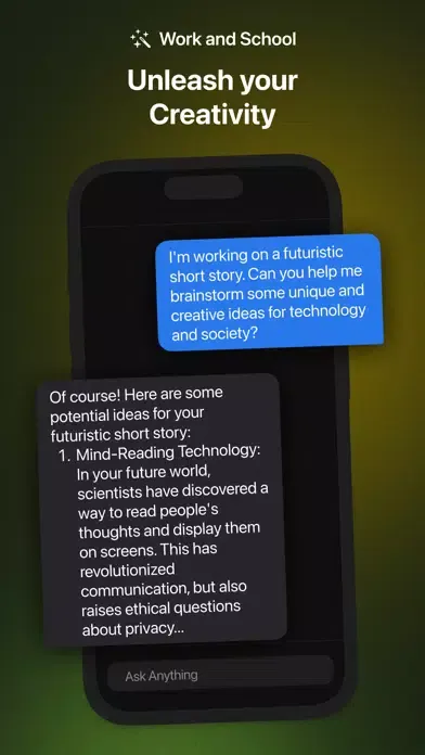 Capturas de pantalla de AI Chatbot - AI Chat