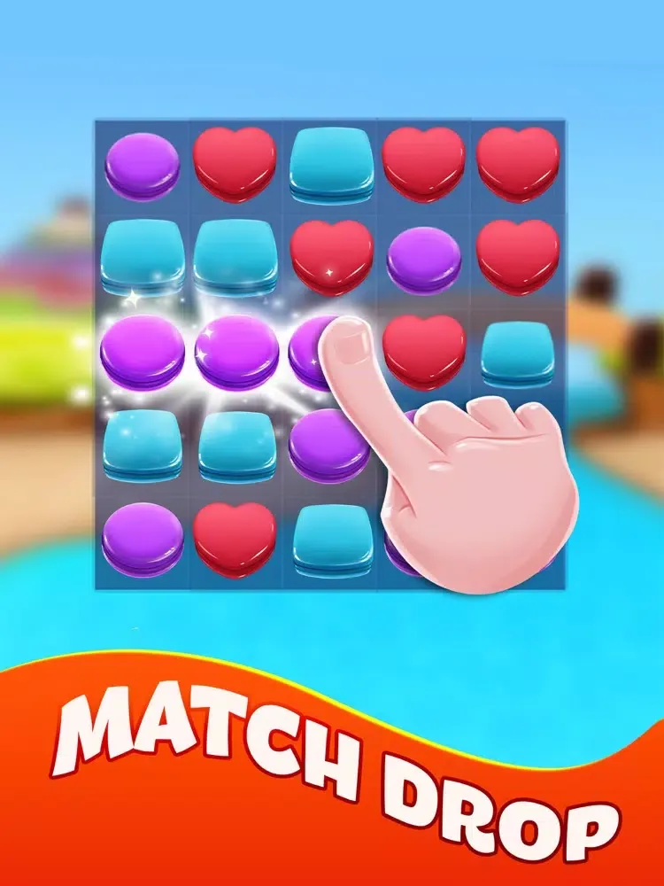 Zrzuty ekranu Gummy Wonderland - Match 3 iPad 
