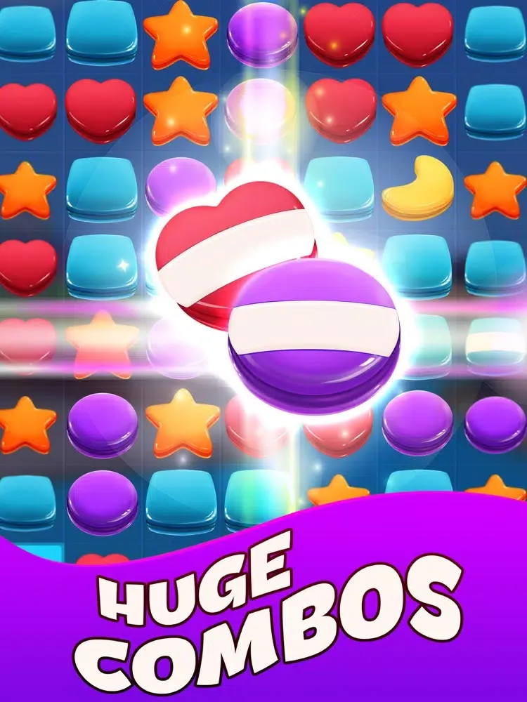 Zrzuty ekranu Gummy Wonderland - Match 3 iPad 
