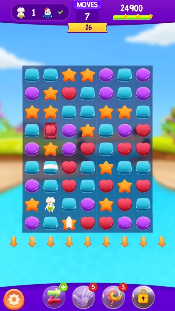 Zrzuty ekranu Gummy Wonderland - Match 3