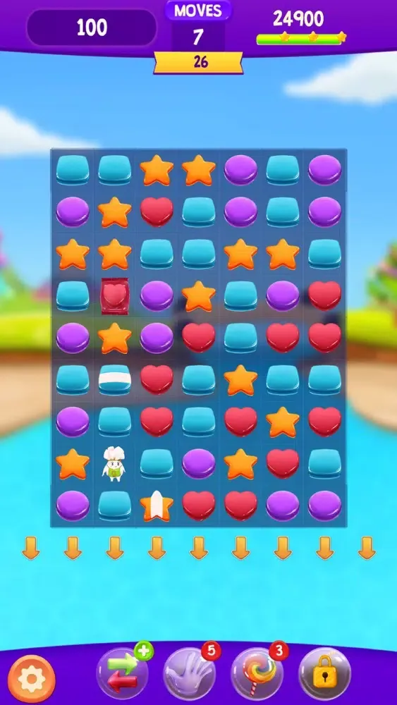 Zrzuty ekranu Gummy Wonderland - Match 3