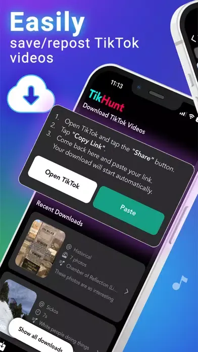 صور TikHunt - Save Tik Videos