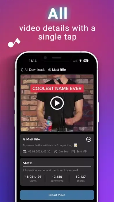 صور TikHunt - Save Tik Videos