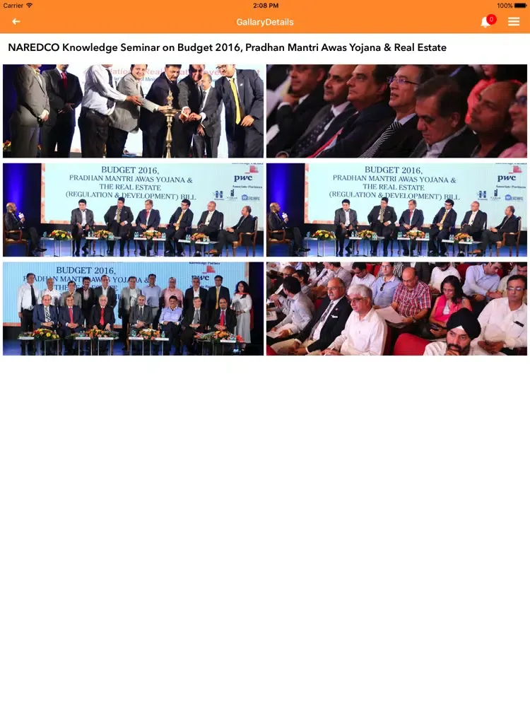 NAREDCO Maharashtra iPad  Screenshots