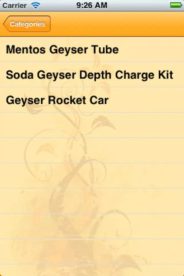 Capturas de pantalla de Science Fair Project