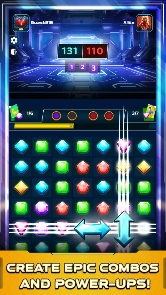 Narqubis Match 3 : PvP Match 3應用截圖