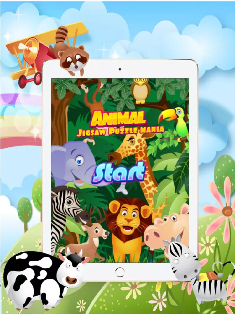 Animal jigsaw puzzle mania iPad  স্ক্রিনশট