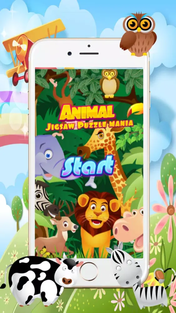 Animal jigsaw puzzle mania স্ক্রিনশট