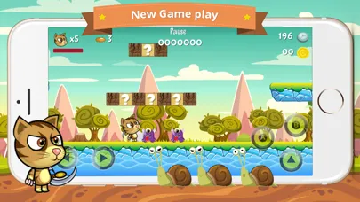 Tangkapan layar Cat Brothers Platform Bullet VS Gorilla Ape Kong