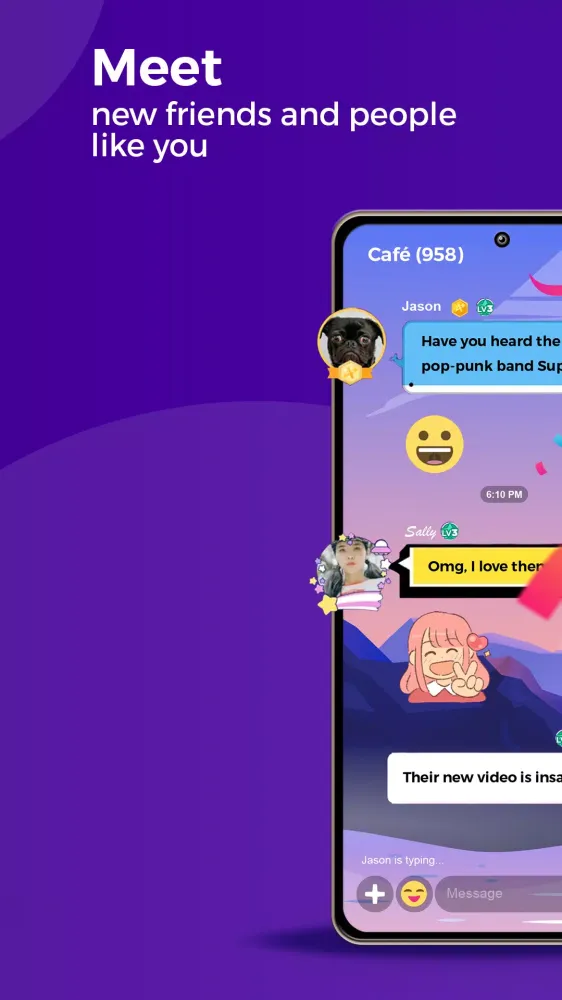 Capturas de pantalla de Amino