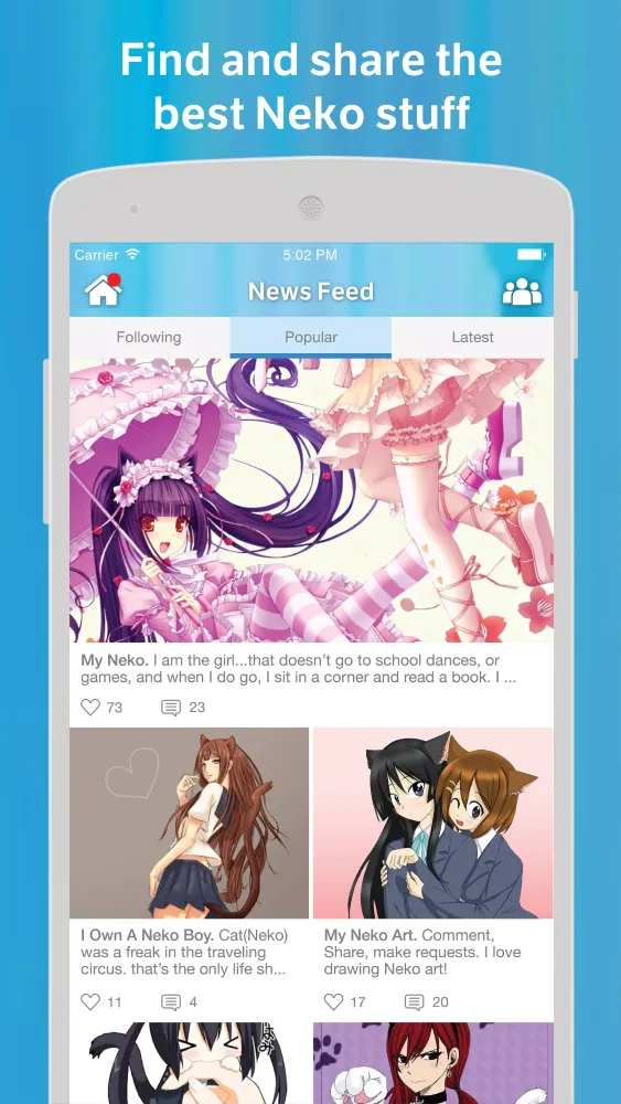 Скриншоты Techbigs.Neko