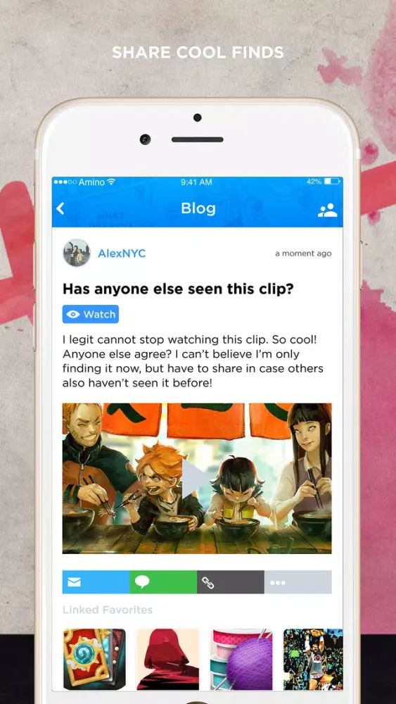 Zrzuty ekranu Anime Amino