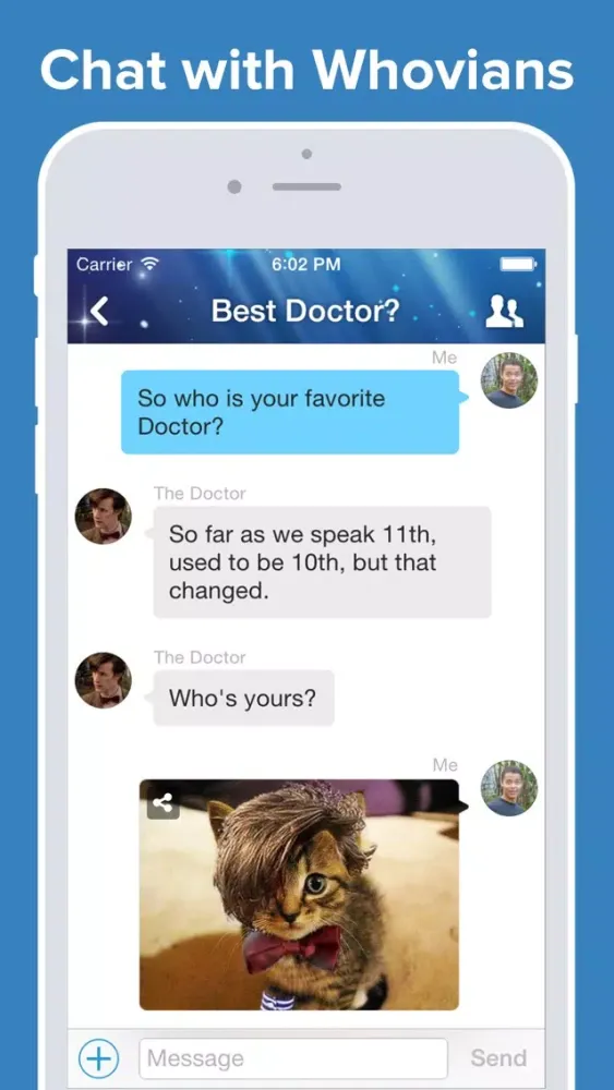 Whovian Amino for Doctor Who سکرین شاٹس