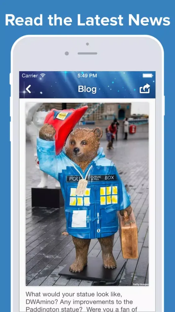 Whovian Amino for Doctor Who سکرین شاٹس