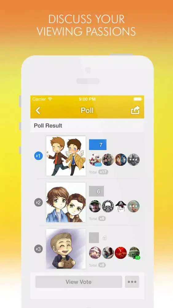Capturas de pantalla de Movies & TV Amino