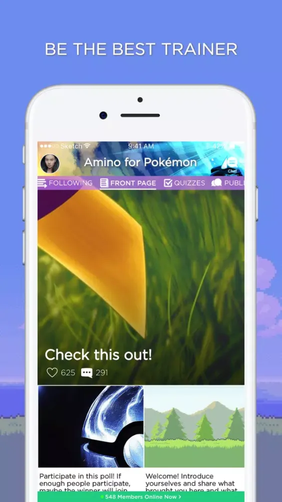 Captures d'écran de Poké Amino for Pokémon Fans