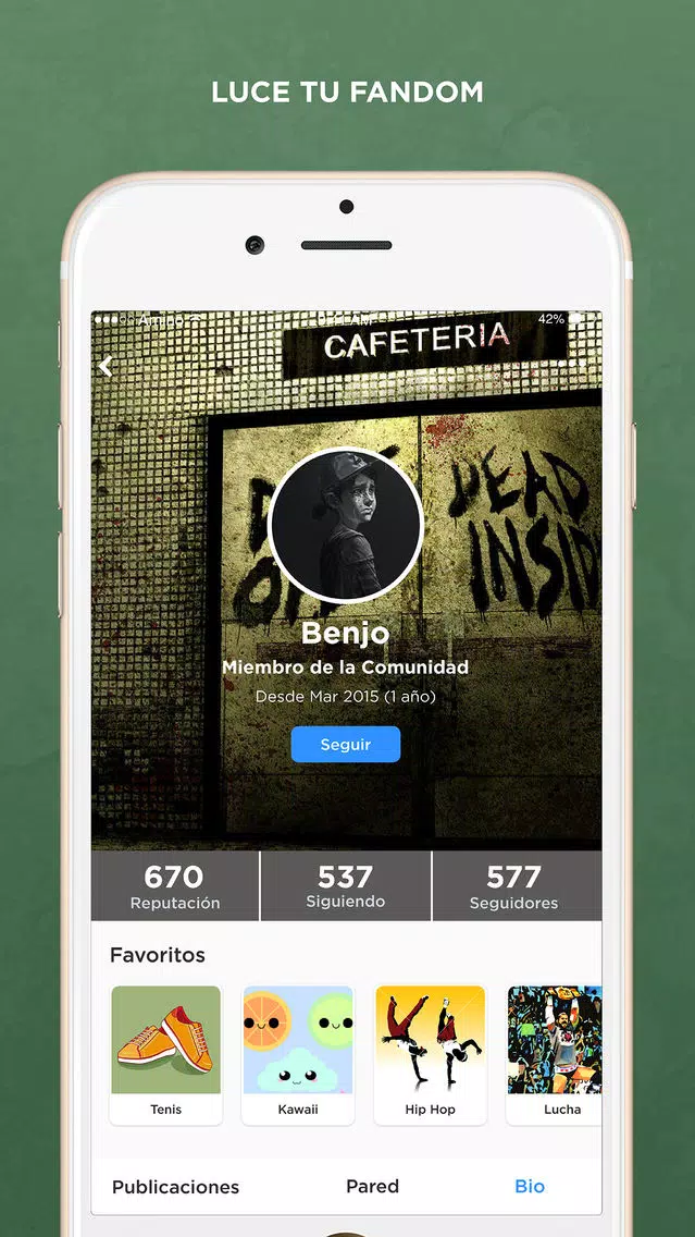 Captures d'écran de Walkers Amino en Español