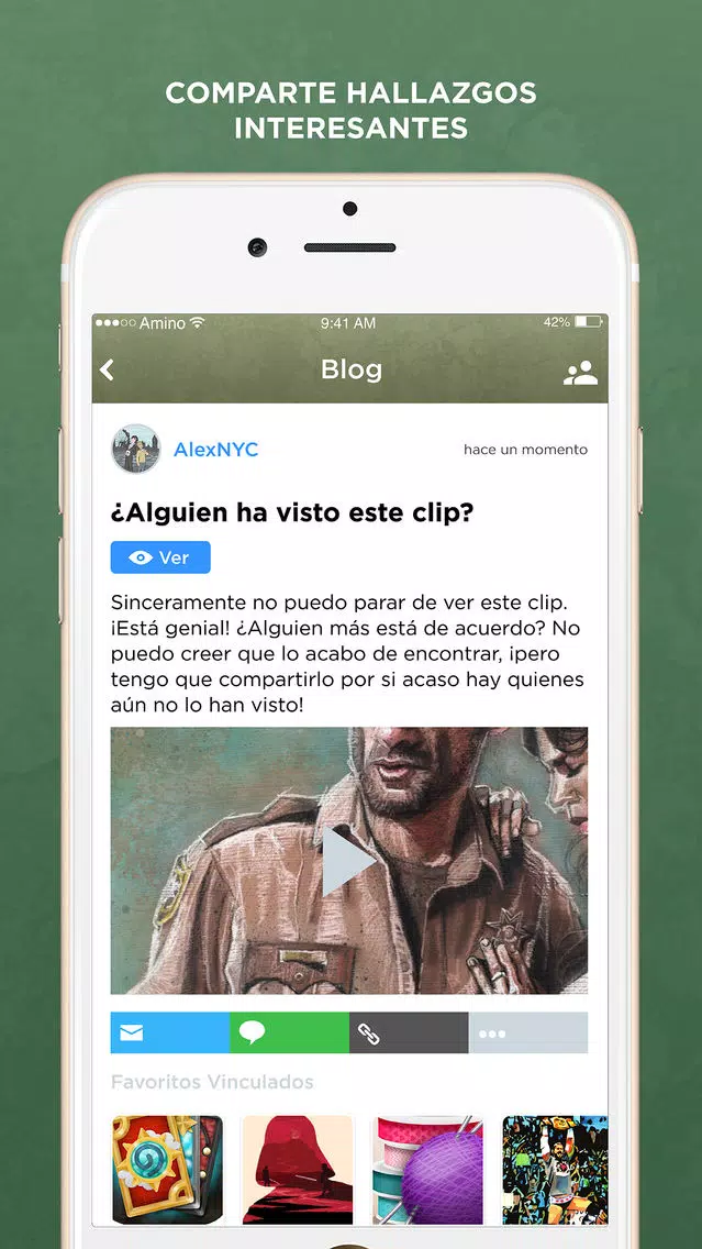 Captures d'écran de Walkers Amino en Español