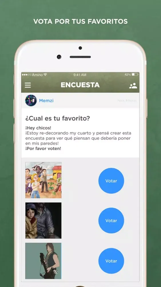 Tangkapan layar Walkers Amino en Español