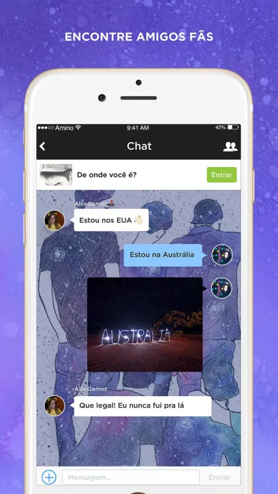 Amino para EXO em Português Screenshots