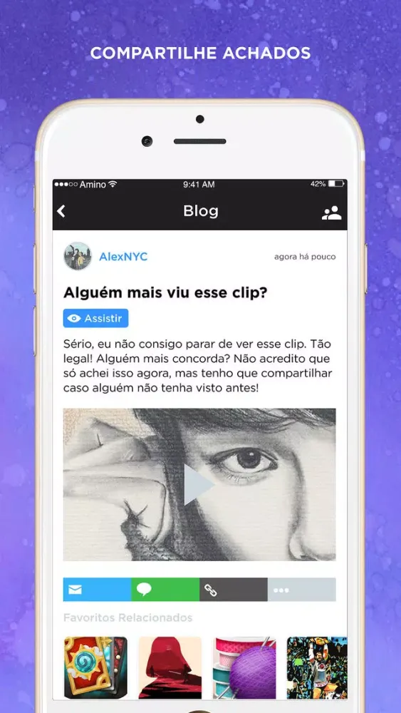 Amino para EXO em Português Screenshots