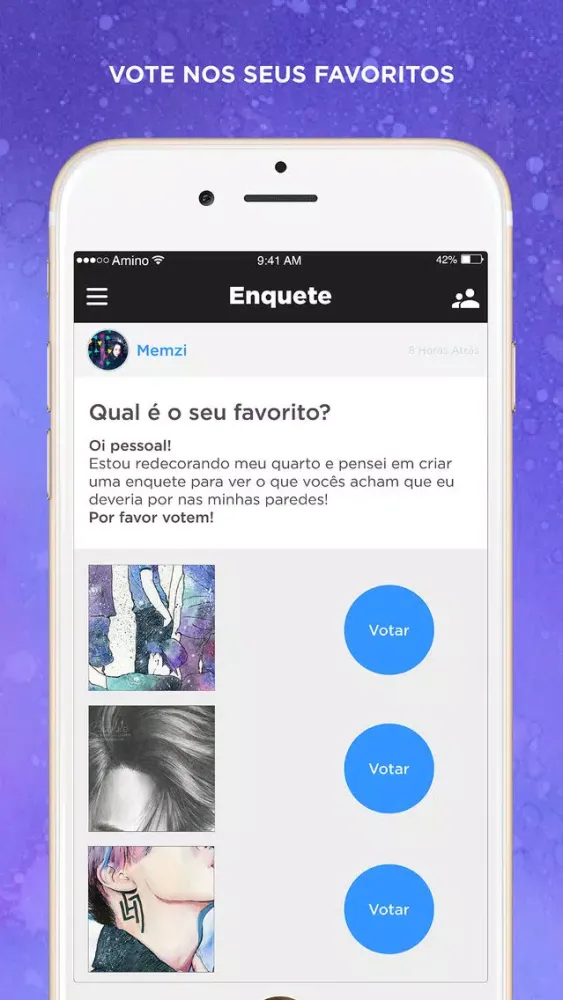 Amino para EXO em Português Screenshots