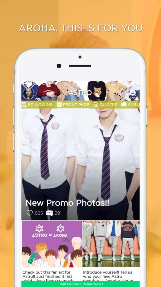Скриншоты Aroha Amino for Astro
