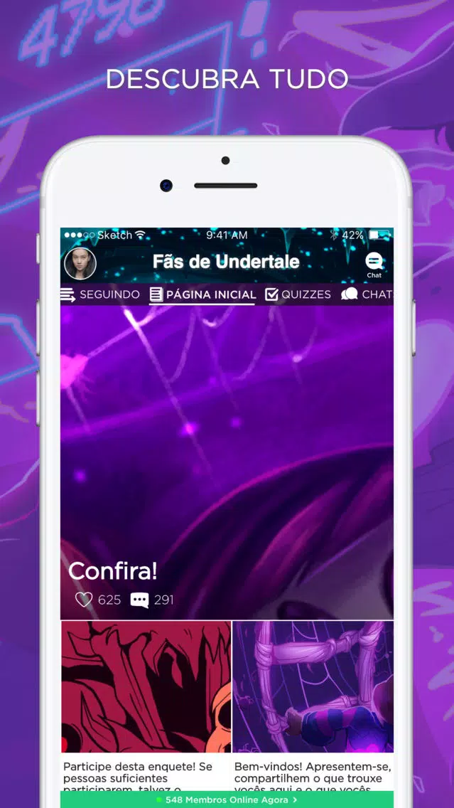 Amino para: Undertale em PT应用截图