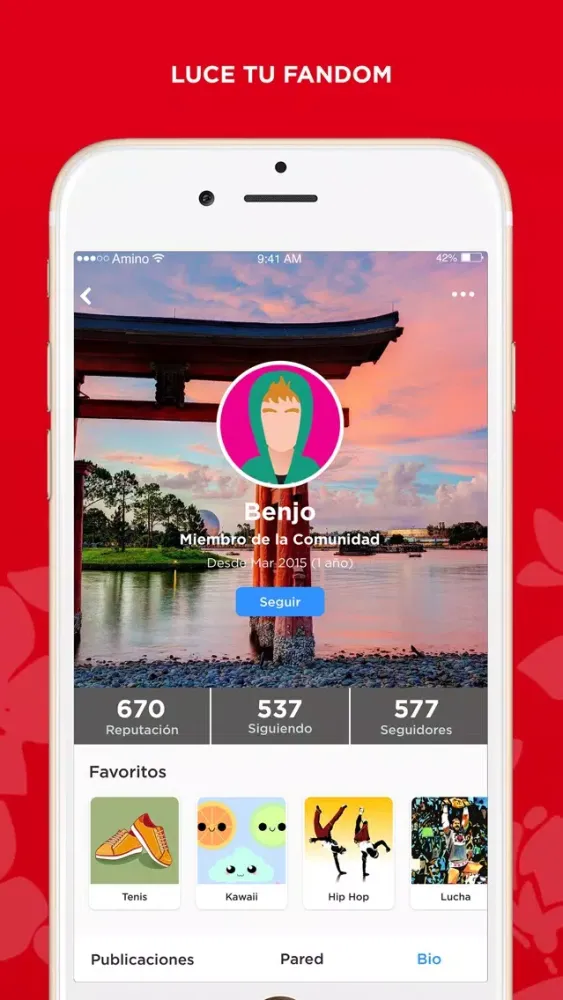 Capturas de pantalla de Japón Amino para J-Culture