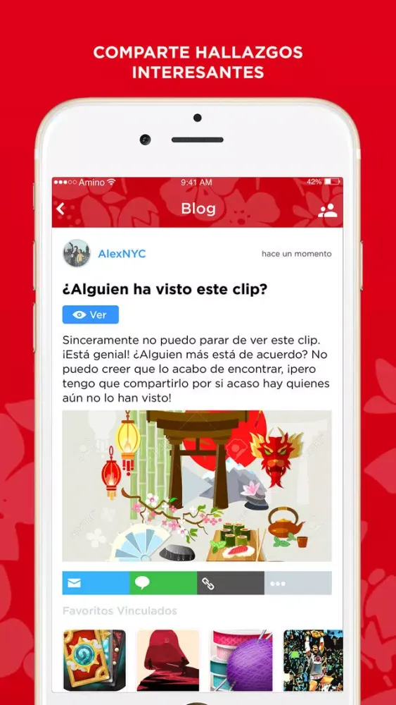 Capturas de pantalla de Japón Amino para J-Culture