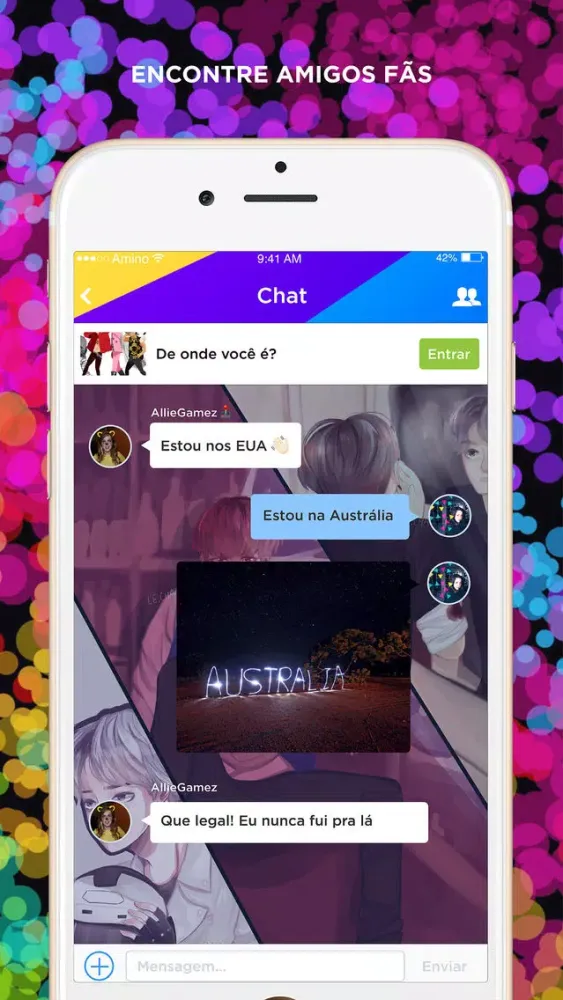 Captures d'écran de Kpop Amino em Português