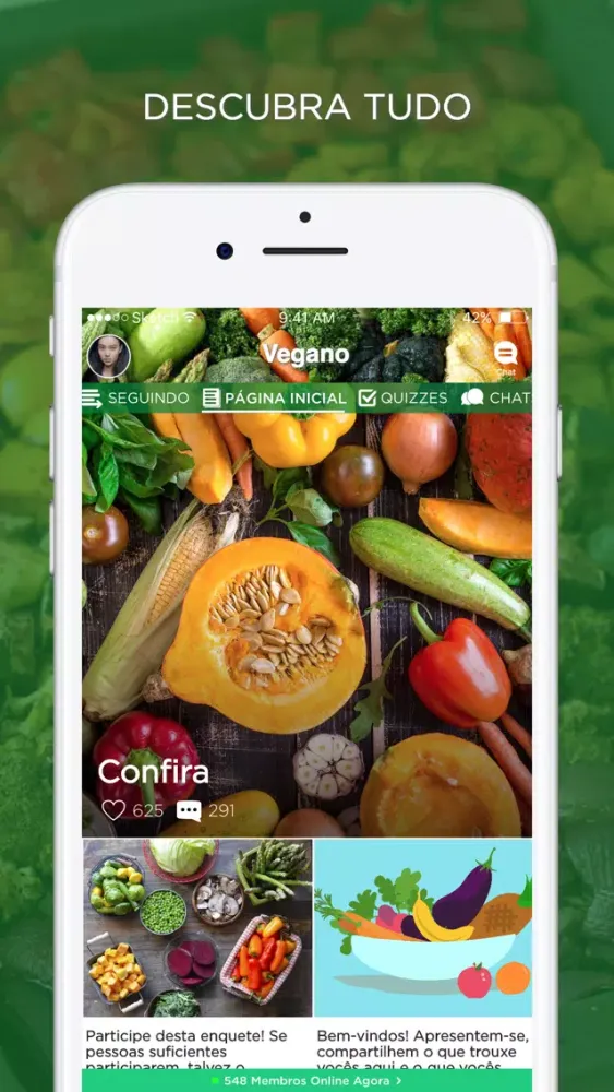 تصاویر Vegano Amino em Português