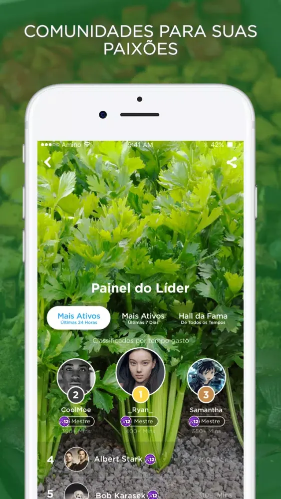 تصاویر Vegano Amino em Português