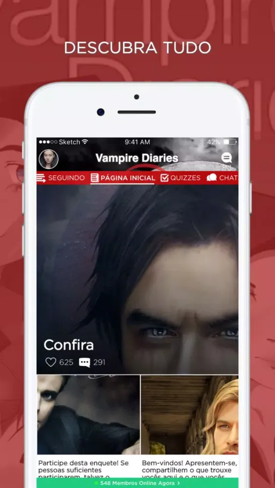 Amino para: Vampire Diaries سکرین شاٹس