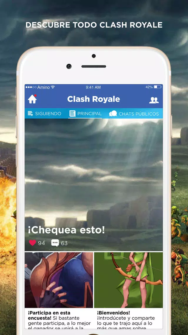 Amino para: Clash Royale en ES应用截图