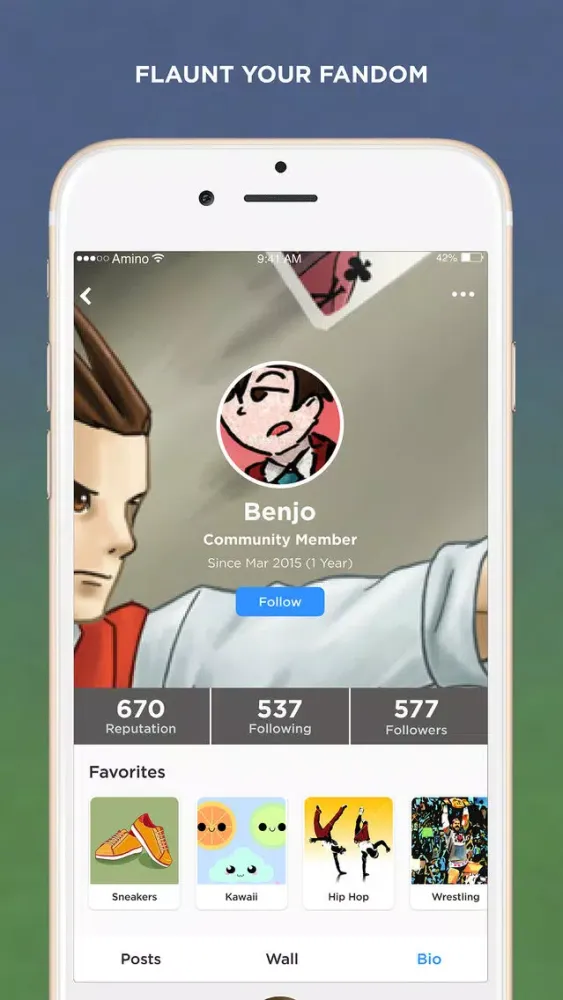 ภาพหน้าจอของ Amino for: Ace Attorney