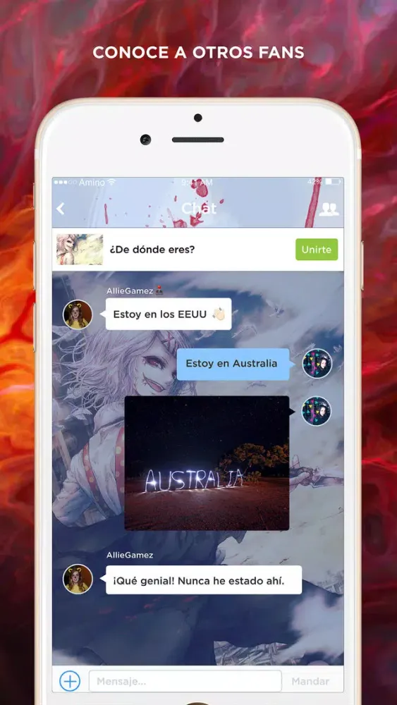 Captures d'écran de Amino para: Tokyo Ghoul en ES