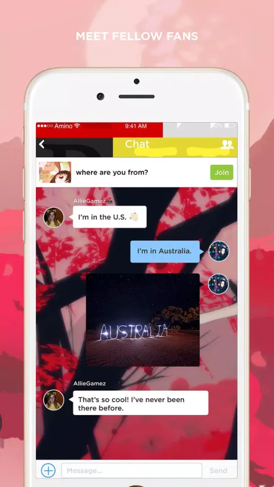 Ảnh chụp màn hình của Amino for: RWBY
