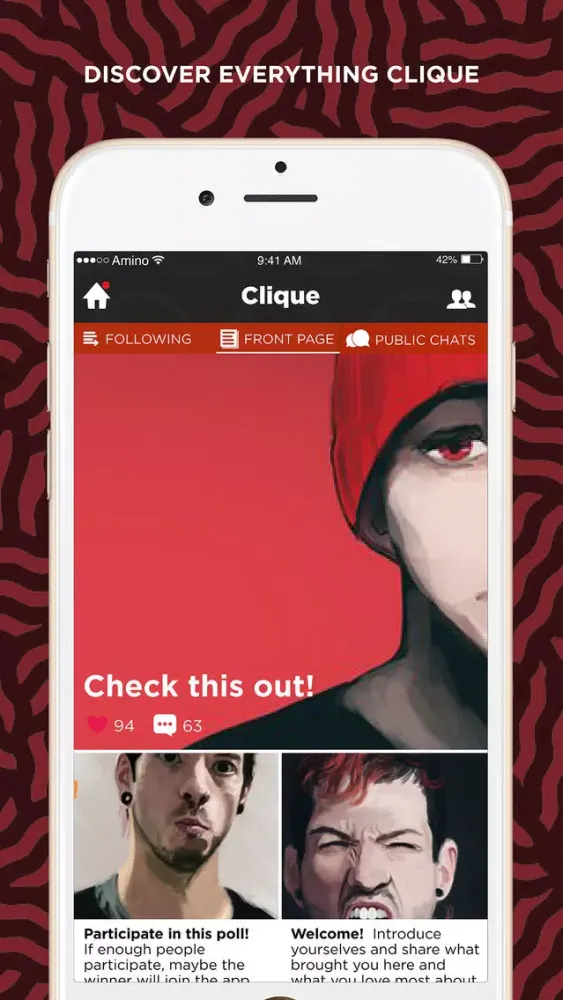 Capturas de tela do Amino for Twenty One Pilots