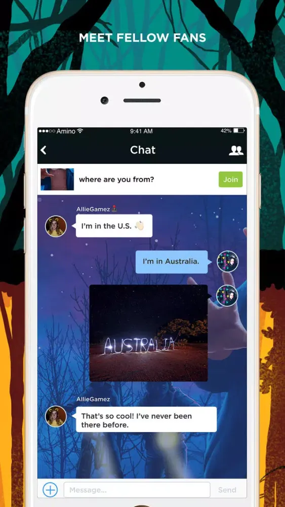 Tangkapan layar Amino for: Stranger Things