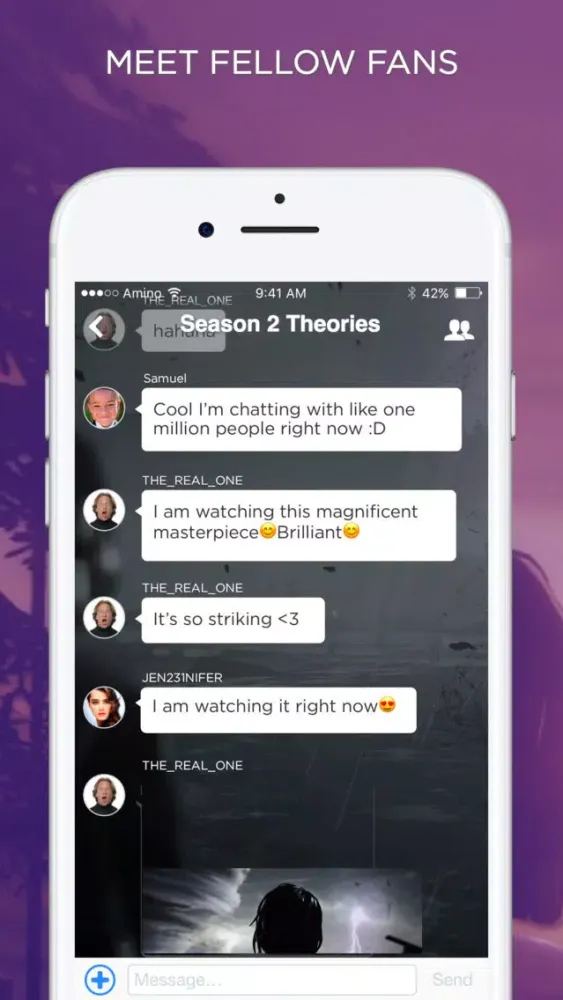 ภาพหน้าจอของ Amino for Life is Strange