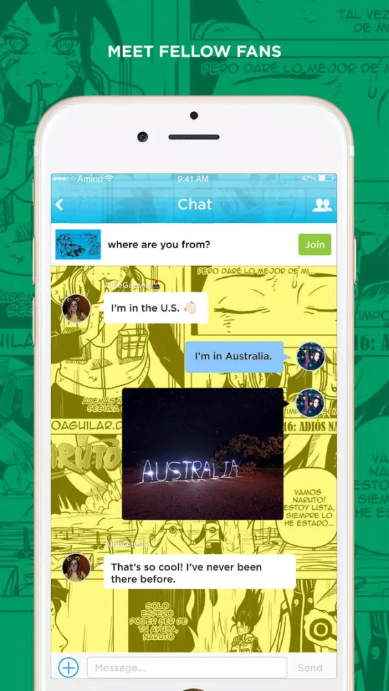 Captures d'écran de Manga Amino for Anime Comics