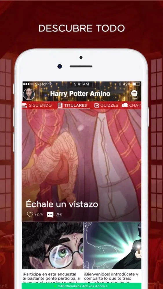 ภาพหน้าจอของ 9 3/4 Amino para: Harry Potter