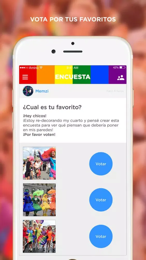 Скриншоты LGBT Amino en Español