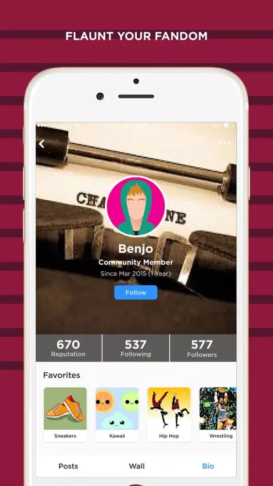 Capturas de tela do Young Authors Amino
